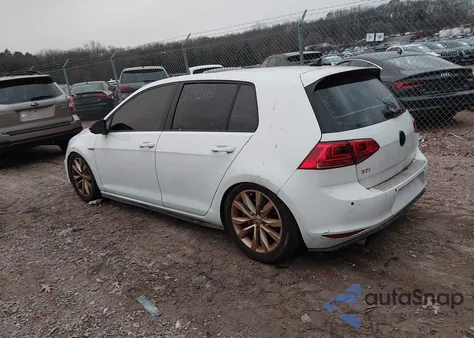 2015 Volkswagen Golf Gti 2.0T Autobahn W/Performance Package 4-Door из США, поврежденный, VIN 3VW547AU7FM099021